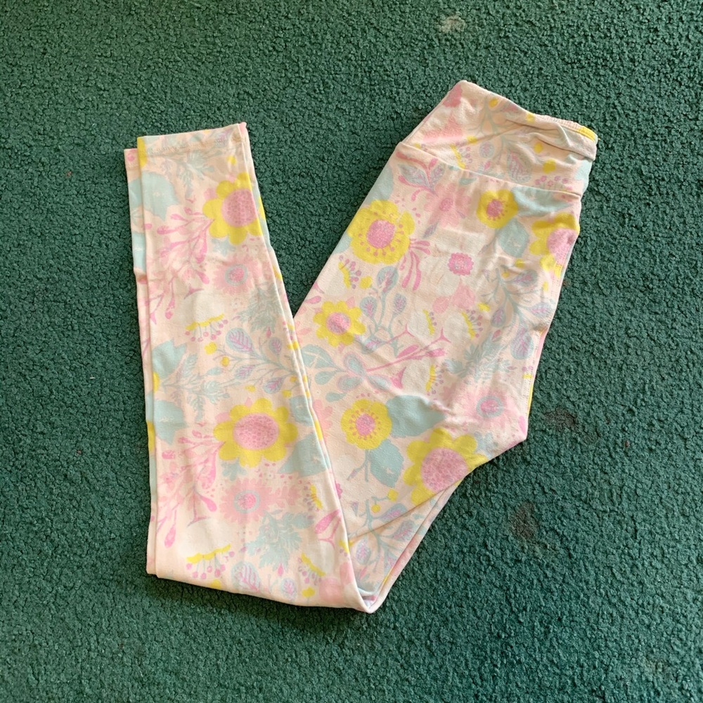 LuLaRoe floral leggings